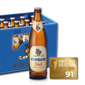 Das Aldersbacher Urhell wurde in die Finest Beer Selection 2024 aufgenommen